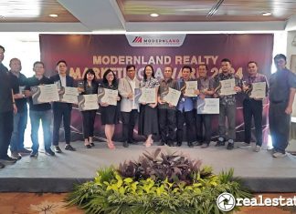 Modernland Realty Marketing Award 2024 Kota Modern Tangerang realestat.id dok