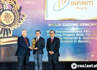 Mulia Gading Kencana Serang Infiniti Realty Duo Award 2024 realestat.id dok