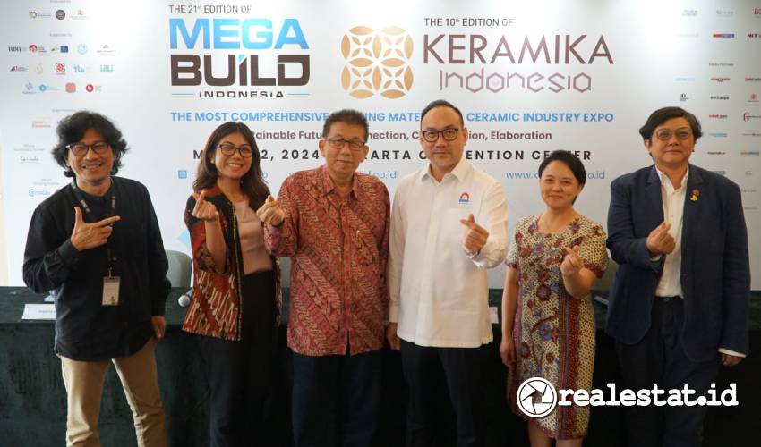 Pameran Megabuild dan Keramika Indonesia 2024 akan digelar di JCC Senayan Jakarta-RealEstat.id