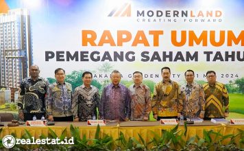 Rapat Umum Pemegang Saham Tahunan RUPST Modernland Realty MDLN 2024 realestat.id dok