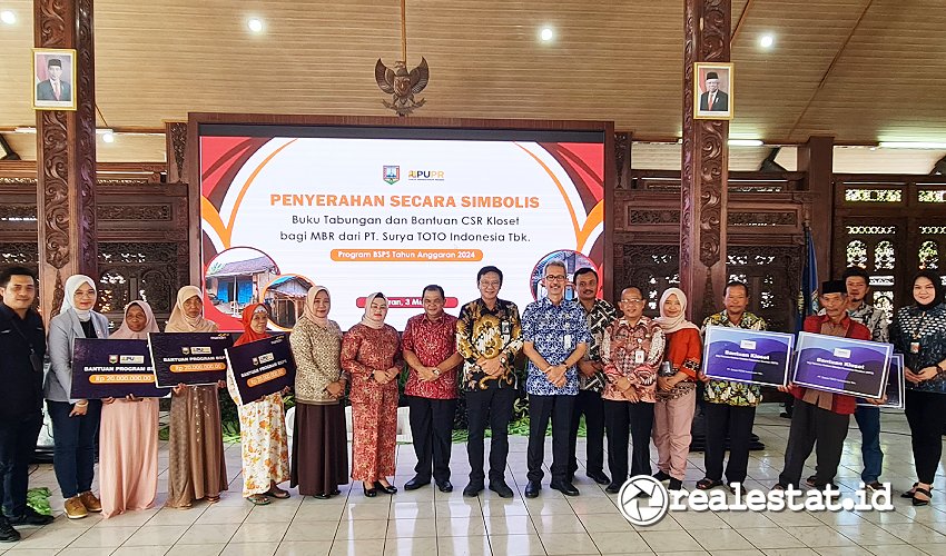 Ratusan Bantuan Kloset Disalurkan untuk Program BSPS di Kabupaten Semarang-RealEstat.id