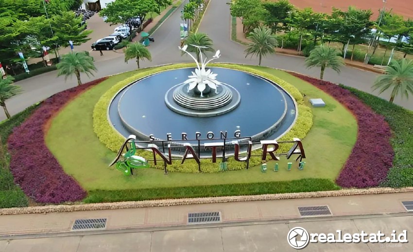 Gerbang Serpong Natura City (Foto: Dok. serpongnaturacity.co.id)