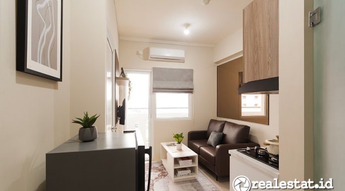 Apartemen Green Pramuka City meluncurkan tipe unit bergaya Japandi Style.-RealEstat.id
