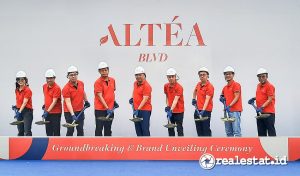 Groundbreaking dan peresmian brand residensial terbaru, Altea BLVD, Jumat (07/06/2024) di Cibubur. (Foto: RealEstat.id/Adhitya Putra)