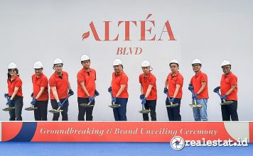 Groundbreaking dan Peresmian Brand Residensial Terbaru, Altea BLVD-RealEstat.id