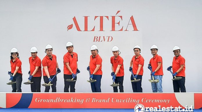 Groundbreaking dan Peresmian Brand Residensial Terbaru, Altea BLVD-RealEstat.id