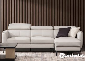 Koleksi Terbaru Tenzo LivingCEYLONE Sofa L-RealEstat.id