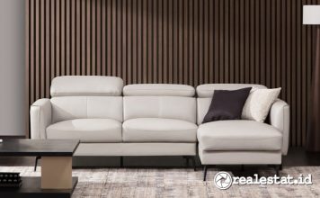 Koleksi Terbaru Tenzo LivingCEYLONE Sofa L-RealEstat.id