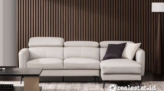 Koleksi Terbaru Tenzo LivingCEYLONE Sofa L-RealEstat.id