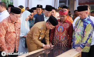 Peresmian Wisata Religi Enam Agama di kawasan Jababeka, Cikarang, Kabupaten Bekasi (Foto: Istimewa)
