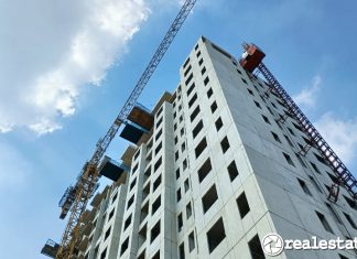 Topping Off Apartemen The Belton Residence Synthesis Huis realestat.id dok