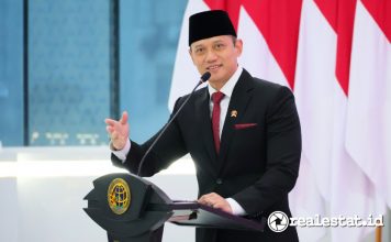 Agus Harimurti Yudhoyono AHY Menteri ATR BPN Lantik Pejabat realestat.id dok