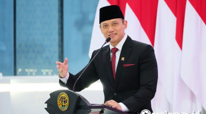 Agus Harimurti Yudhoyono AHY Menteri ATR BPN Lantik Pejabat realestat.id dok