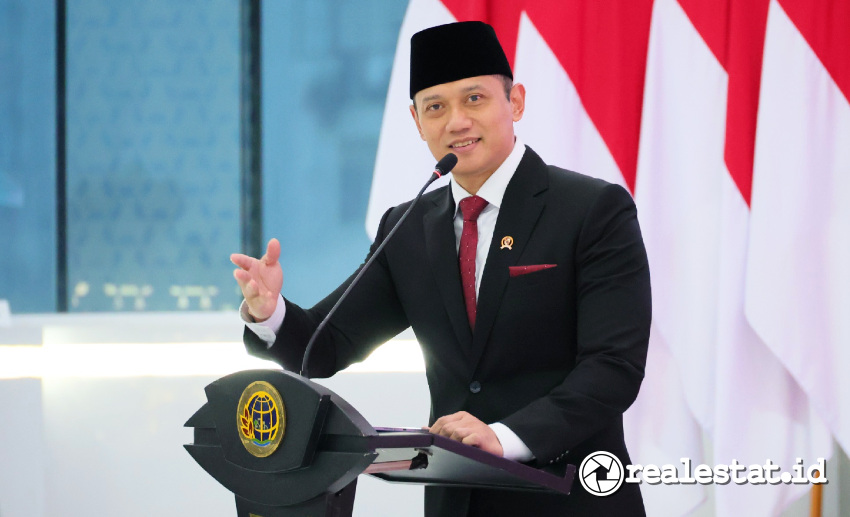 Agus Harimurti Yudhoyono AHY Menteri ATR/Kepala BPN saat melantik 29 Pejabat Kementerian (Foto: Istimewa)