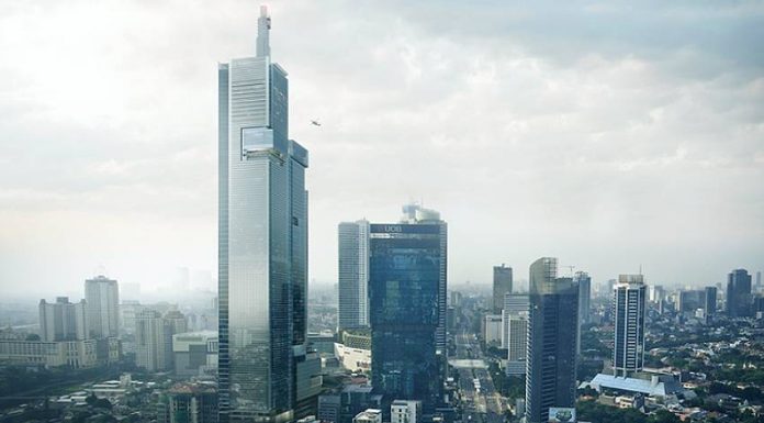 Autograph Tower Thamrin Nine sebagai Gedung Tertinggi di Indonesia yang mendapatkan rekor Muri.jpg