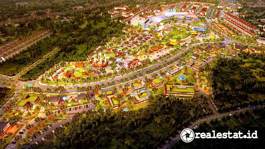 Kawasan TROPS Paradise Resort City realestat.id dok