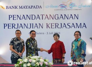 Kerja Sama MoU Alam Sutera Bank Mayapada realestat.id dok