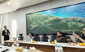 Kunjungan Magnum Estate di Kawasan Industri Terpadu (KIT) Batang. (Foto: Istimewa)