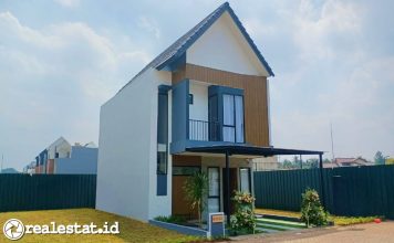Show Unit Rumah Cluster Baltic Synthesis Huis realestat.id dok