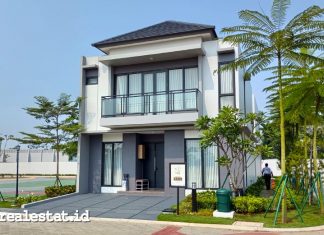 Show Unit Rumah Cluster Lily Paramount Petals Tangerang realestat.id dok