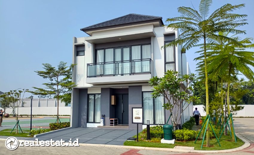 Show Unit Rumah di Cluster Lily, Paramount Petals, Tangerang (Foto: Dok. Realestat.id)