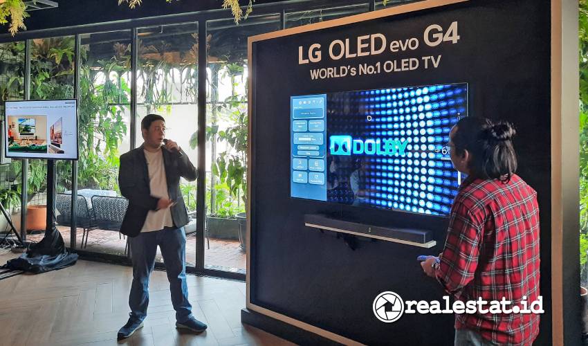 TV OLED LG evo G4 ini telah dilengkapi Dolby Vision dan Dolby Atmos-RealEstat.id