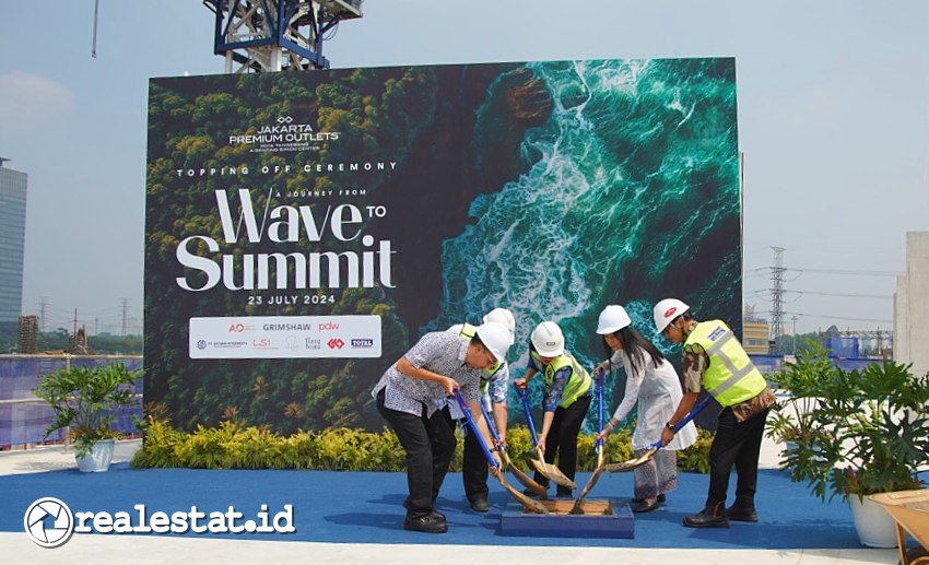 Topping Off Jakarta Premium Outlets, Alam Sutera, Selasa, 23 Juli 2024 (Foto: Istimewa)