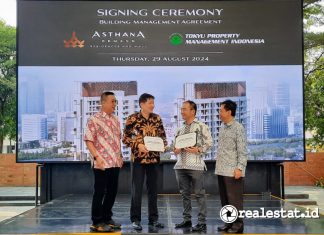 Asthana Kemang Gandeng Tokyu Property Management dalam Pengelolaan Apartemen-RealEstat.id-Adhitya Putra