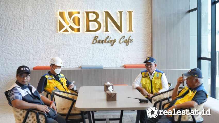 BNI Digital Banking Cafe Fasilitas Rusun ASN IKN Kementerian PUPR realestat.id dok