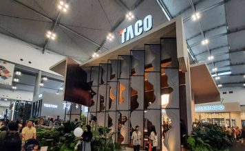 Booth TACO di Indobuildtech 2024-RealEstat.id-Adhitya Putra