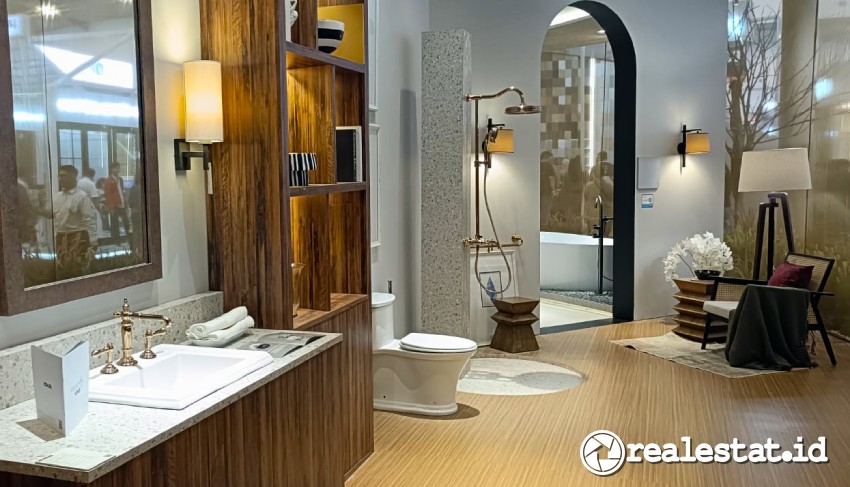 Desain Kamar Mandi Project 6 Kohler IndoBuildTech 2024 realestat.id dok