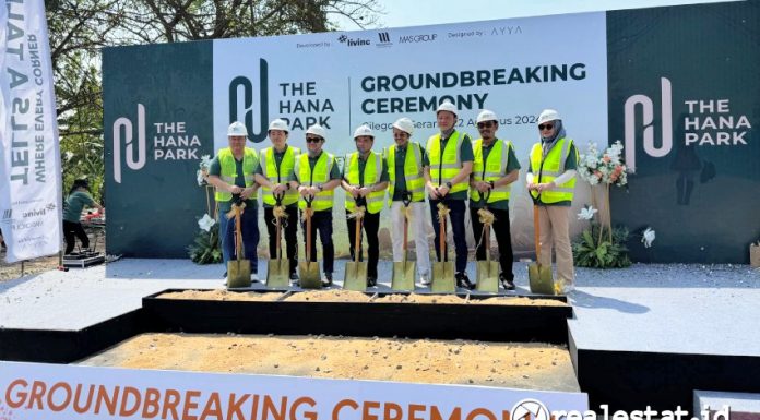 Groundbreaking Ceremony The Hana Park Cilegon Serang realestat.id dok