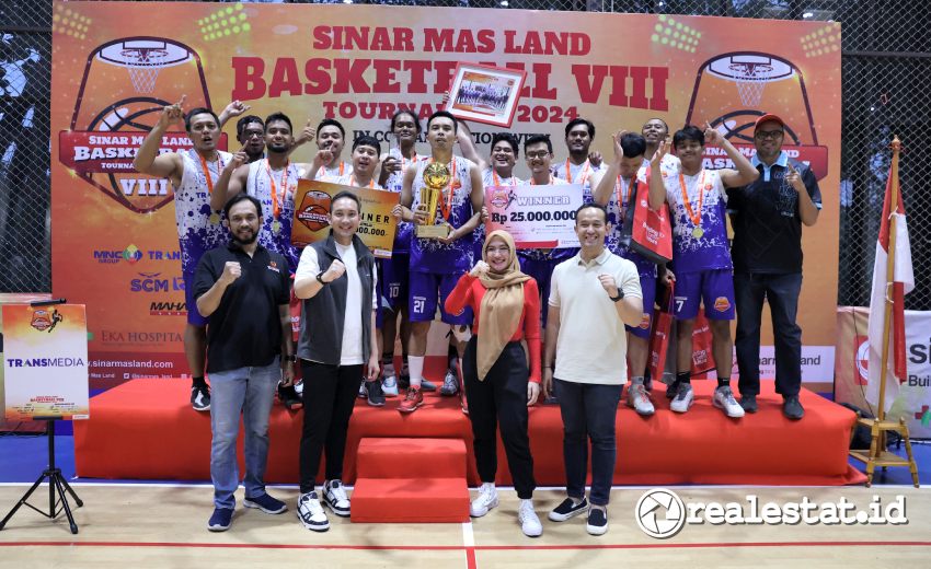 Juara I Sinar Mas Land Basketball Tournament 2024 (Foto: Dok. SML)