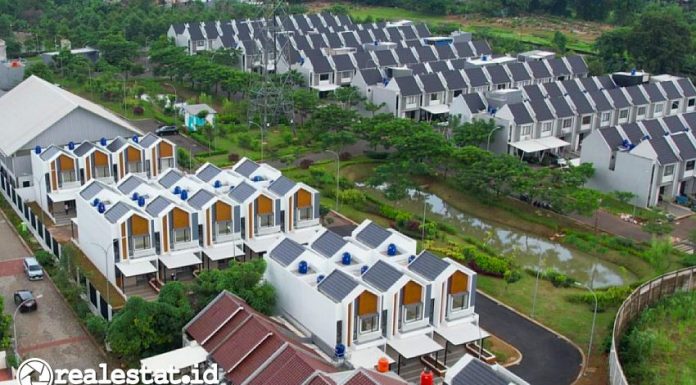 Kawasan cluster hunian di Metland Puri (Foto: Istimewa)