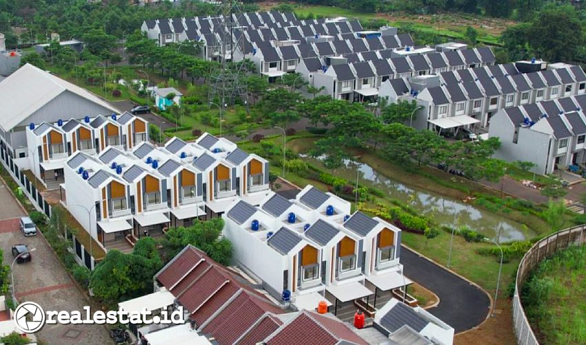 Kawasan Hunian Cluster Metland Puri realestat.id dok