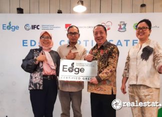 Kota Kasablanka Raih Sertifikasi EDGE Bangunan Hijau dari Green Building Council Indonesia atau GBCI-RealEstat.id