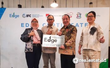 Kota Kasablanka Raih Sertifikasi EDGE Bangunan Hijau dari Green Building Council Indonesia atau GBCI-RealEstat.id