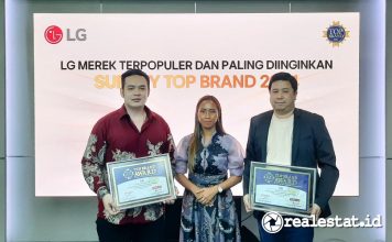 LG Electronics Indonesia meraih penghargaan Top Brand Award 2024-RealEstat.id-Adhitya Putra