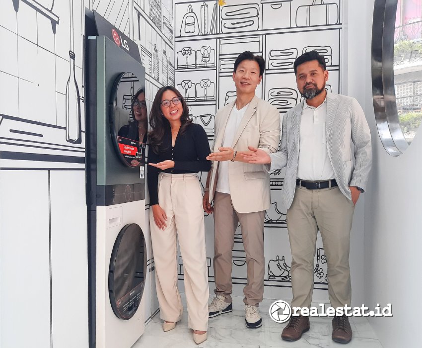 LG WashTower memiliki dukungan utama Artificial Intelligence Direct Drive-RealEstat.id-Adhitya Putra