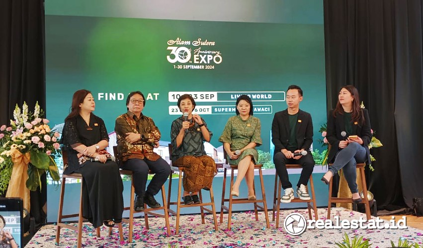 Press Conference HUT ke-30 Alam Sutera Property Expo 2024 Realestat.id dok