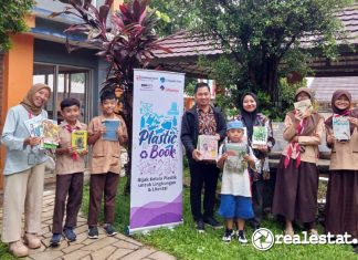 Program Plastic to Book Food Sinar Mas Land CSR realestat.id dok