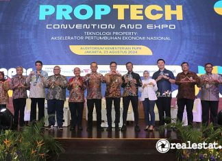 Proptech Convention and Expo Kementerian PUPR Hapernas 2024 realestat.id dok