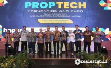 Proptech Convention and Expo Kementerian PUPR Hapernas 2024 realestat.id dok