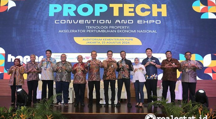 Proptech Convention and Expo Kementerian PUPR Hapernas 2024 realestat.id dok