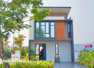 Show Unit Rumah Klaster Mizumi di Cinity Cikarang International City Bekasi Realestat.id dok