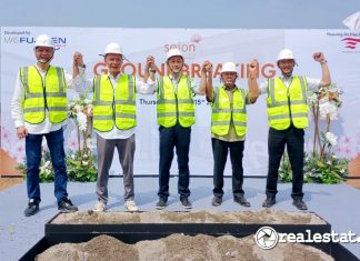 groundbreaking seion tangerang mas fujiken realestat.id