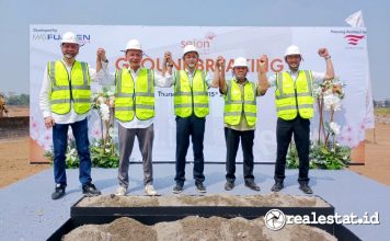 groundbreaking seion tangerang mas fujiken realestat.id