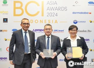 BCI Asia Top Ten Developers Awards 2024 Paramount Land Realestat.id dok