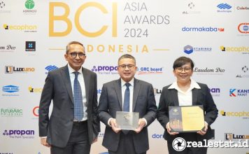 BCI Asia Top Ten Developers Awards 2024 Paramount Land Realestat.id dok