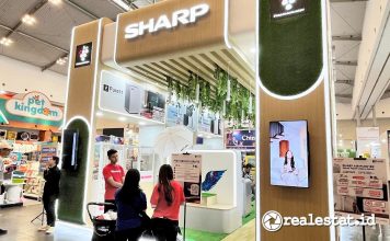 Booth Sharp di IIPE 2024 ICE BSD City Realestat.id dok